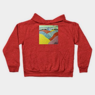 Patchwork Hills Kids Hoodie